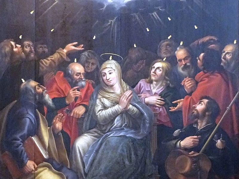 1574-Lucas Franchoijs il Vecchio - Discesa dello Spirito Santo